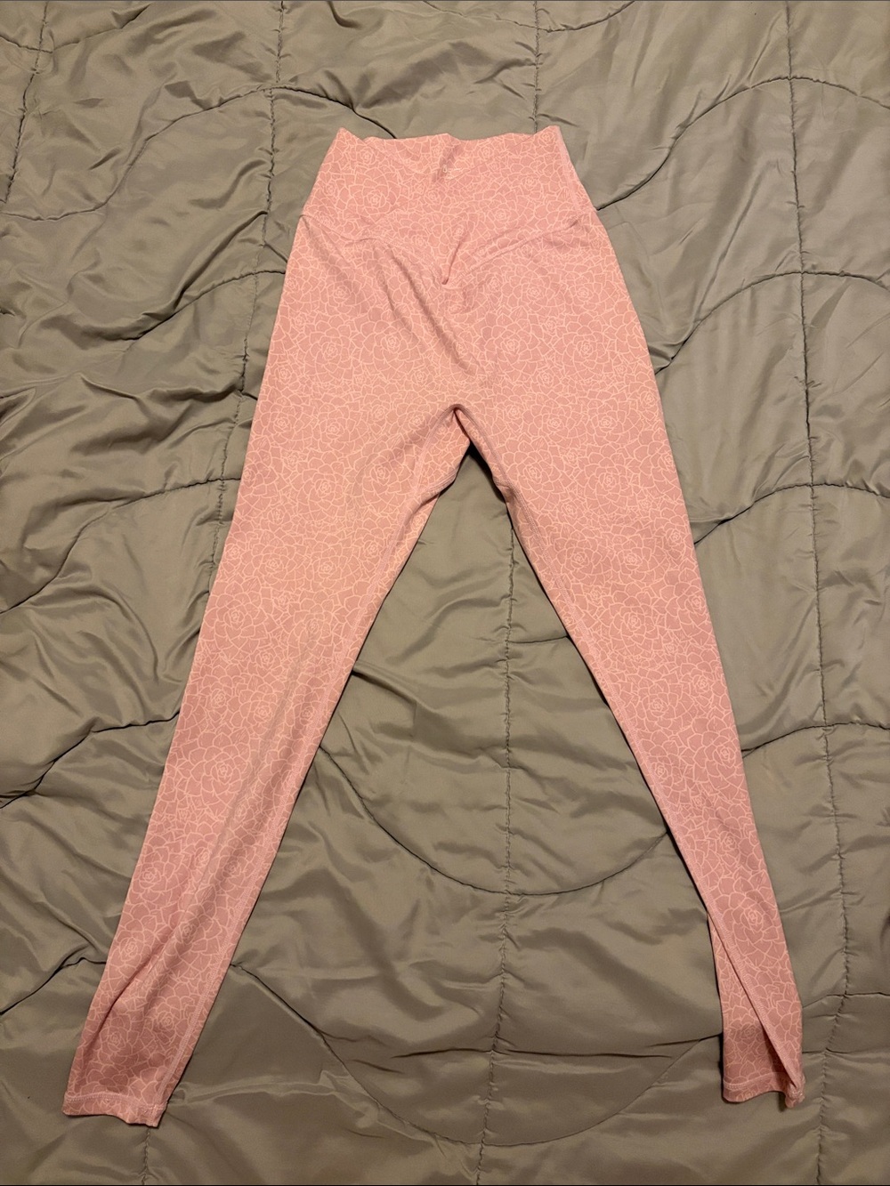 Pink High-Waist Active Leggings